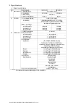 Preview for 10 page of Nippon Primex NP-K2053 Product Specifications