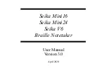 Preview for 1 page of Nippon Seika Mini16 User Manual