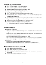 Preview for 4 page of NIPPY NP-S7B Ski-mini Instruction Manual