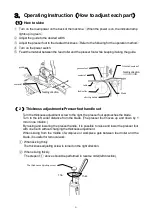 Preview for 6 page of NIPPY NP-S7B Ski-mini Instruction Manual