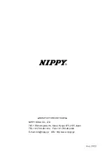 Preview for 16 page of NIPPY NP-S7B Ski-mini Instruction Manual