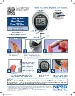 Preview for 1 page of NIPRO Diagnostics True2go Quick Start Manual