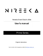Nireeka Prime Series User Manual preview