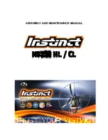 Nirvana INSTINCT NS230 CL Assembly And Maintenance Manual preview