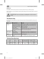 Preview for 6 page of NISBETS ESSENTIALS DA397-A Instruction Manual