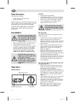 Preview for 4 page of NISBETS ESSENTIALS DA536 Instruction Manual