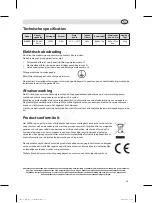 Preview for 11 page of NISBETS ESSENTIALS DA536 Instruction Manual