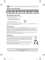 Preview for 16 page of NISBETS ESSENTIALS DA536 Instruction Manual