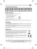 Preview for 21 page of NISBETS ESSENTIALS DA536 Instruction Manual