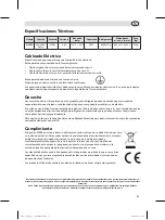 Preview for 31 page of NISBETS ESSENTIALS DA536 Instruction Manual