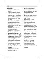 Preview for 2 page of NISBETS ESSENTIALS DC285 Instruction Manual