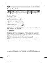 Preview for 6 page of NISBETS ESSENTIALS DC439-A Instruction Manual