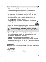 Preview for 3 page of NISBETS ESSENTIALS DC439 Instruction Manual