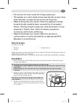 Preview for 5 page of NISBETS ESSENTIALS DJ610 Instruction Manual