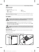 Preview for 4 page of NISBETS ESSENTIALS FB046-A Instruction Manual