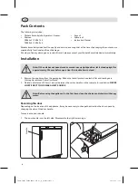 Preview for 4 page of NISBETS ESSENTIALS FB046 Instruction Manual