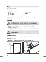 Preview for 12 page of NISBETS ESSENTIALS FB046 Instruction Manual