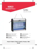 NISBETS ESSENTIALS FD499 Instruction Manual preview