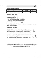 Preview for 9 page of NISBETS ESSENTIALS FD499 Instruction Manual