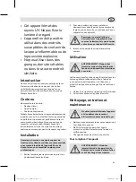 Preview for 11 page of NISBETS ESSENTIALS FD499 Instruction Manual