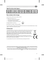 Preview for 13 page of NISBETS ESSENTIALS FD499 Instruction Manual