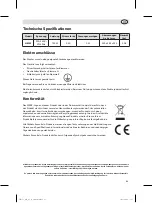 Preview for 21 page of NISBETS ESSENTIALS HE153 Instruction Manual