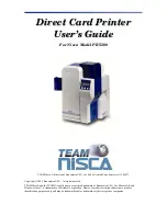 Nisca PR5300 User Manual предпросмотр