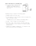 Предварительный просмотр 8 страницы Nisca PR53FS Operation Manual