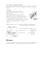 Предварительный просмотр 15 страницы Nisca PR53FS Operation Manual