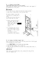 Предварительный просмотр 37 страницы Nisca PR53FS Operation Manual