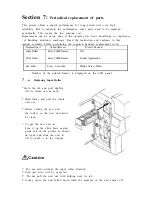 Предварительный просмотр 42 страницы Nisca PR53FS Operation Manual