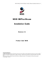 Preview for 1 page of Nisis M8PLUS Installation Manual