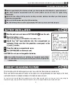 Предварительный просмотр 9 страницы Nissei DS-137 Instructions Manual