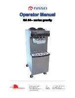 Nissei NA6468WEG Operator'S Manual предпросмотр