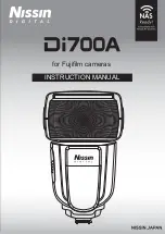 Nissin Digital Di700A Instruction Manual preview