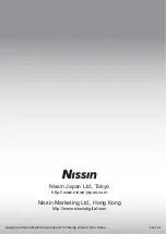 Preview for 24 page of Nissin Digital Di700A Instruction Manual