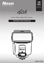 Nissin Digital i60A Instruction Manual preview