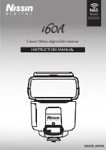 Preview for 1 page of Nissin Digital i60A Instruction Manual