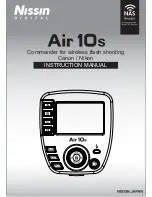 Nissin AIR 10S COMMANDER Instruction Manual preview