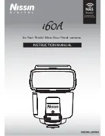 Предварительный просмотр 1 страницы Nissin I60A Instruction Manual