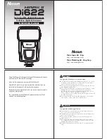 Предварительный просмотр 1 страницы Nissin MARK II DI622 Instruction Manual