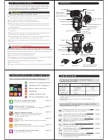 Preview for 2 page of Nissin Mark II Di866 Pofessional (Italian) Manuale Di Istruzioni