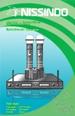 Preview for 1 page of Nissindo LX-8080 Installation And Operation Manual