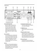 Preview for 7 page of Nissindo Ma-928 Operating Instructions Manual