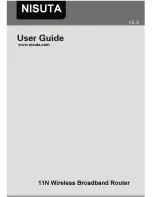 Предварительный просмотр 1 страницы Nisuta 11N User Manual