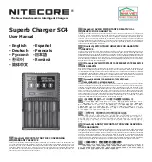 Preview for 1 page of Nitecore Superb Charger SC4 User Manual