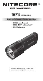 Предварительный просмотр 1 страницы Nitecore TM20K User Manual