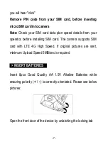 Preview for 7 page of NITEforce CONCEPT 4G LTE User Manual