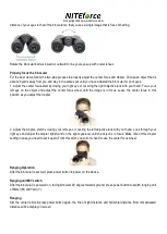 Preview for 2 page of NITEforce RangeFinder 1200 m 8x42 User Manual