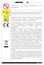 Preview for 10 page of NITEO TOOLS NE-3292 Original User Manual